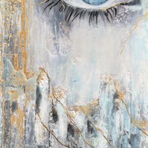 40 x 80 cm, MixedMedia, Druck, Resin